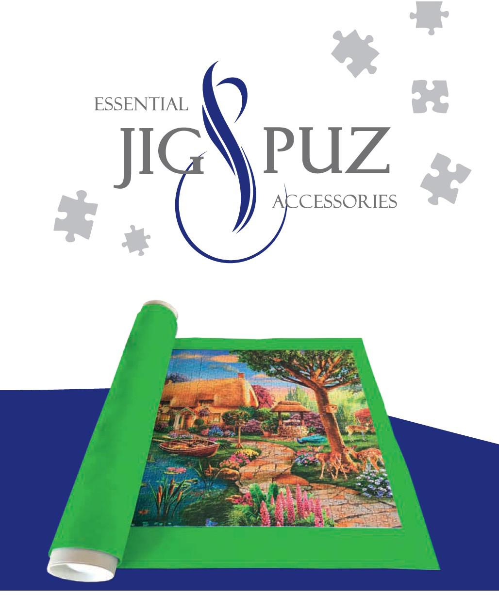 Puzzle Caja dañada Podložka na skladanie puzzle do 1000 dielikov Jig & Puzz II